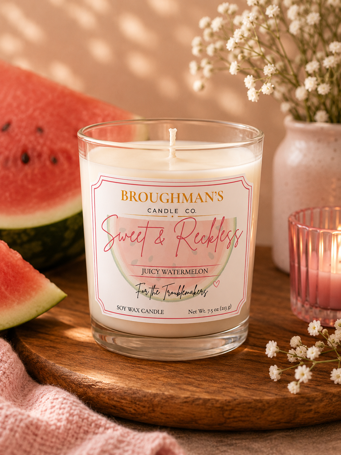 Sweet & Reckless | 7.5 oz Candle