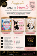 Personalized Candle - Custom Label